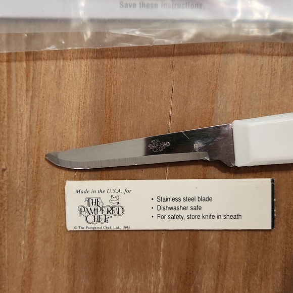 Pampered Chef Kitchen Pampered Chef Paring Knives Set Of 2 Poshmark
